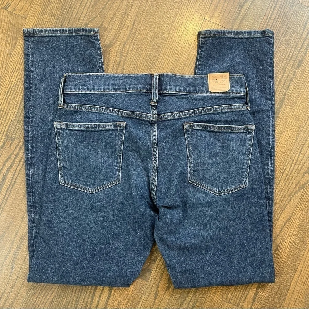 NWT J. Crew 484 Slim-fit stretch jean in one-year wash size W29 L 30